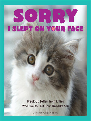 cover image of Sorry I Slept on Your Face